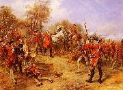 Robert Alexander Hillingford George II at the Battle of Dettingen Sweden oil painting artist